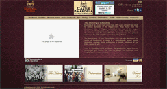 Desktop Screenshot of khandelahaveli.com