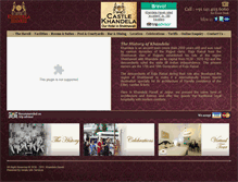 Tablet Screenshot of khandelahaveli.com